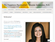 Tablet Screenshot of happinesspsychiatrist.com